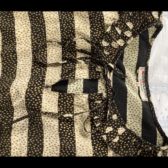 Vintage YVES SAINT LAURENT Silk Ensemble - Picture 12 of 15